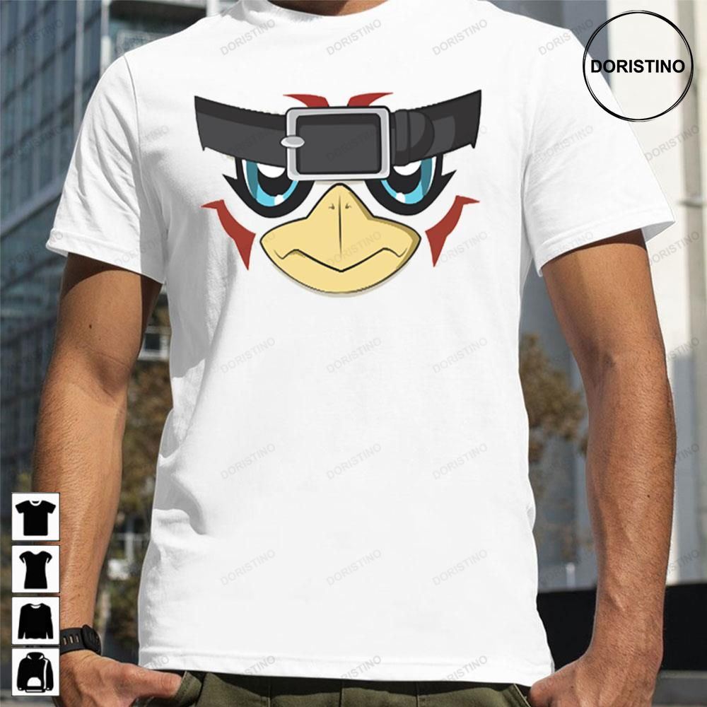 Hawkmon Face Awesome Shirts